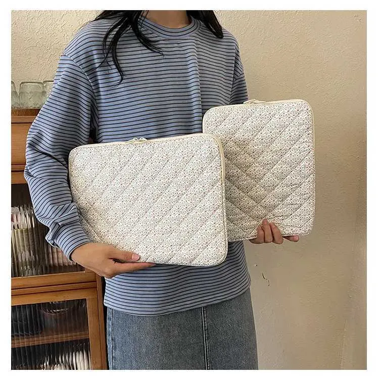 Borsa a traliccio per laptop, tablet, modello di stampa, 3 pollici, 5 pollici, custodia morbida per notebook, libro, Air_voghion.com