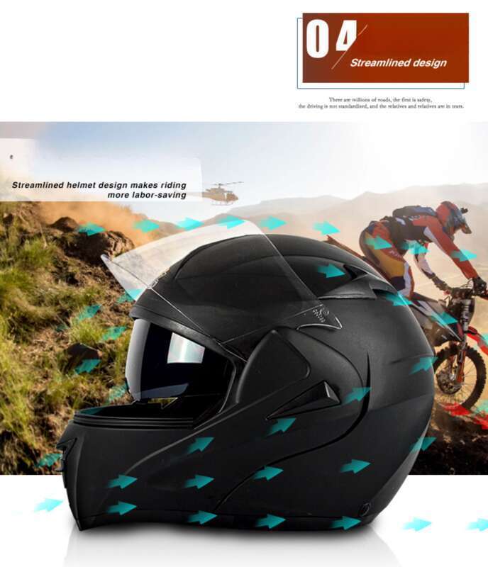 Capacete de lente dupla aberta para veículo elétrico VIRTUE DOT pode atender ao novo padrão nacional 3C_voghion.com