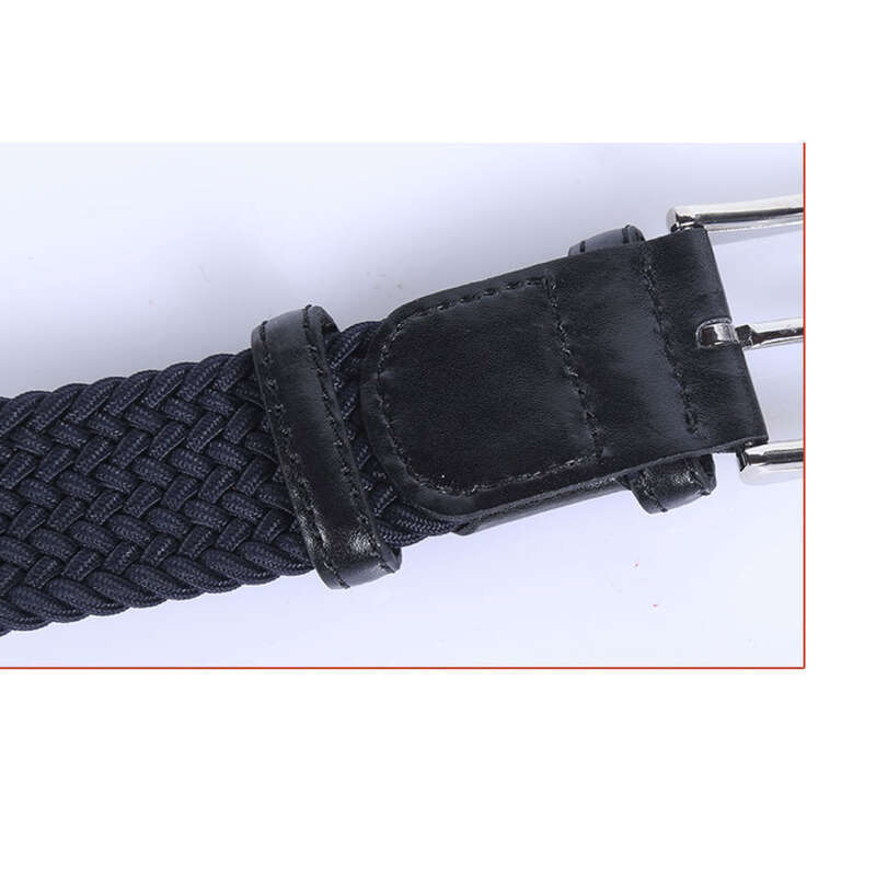 Stretch Canvas Casual Woven Pin Buckle Belt Quick Shake_voghion.com