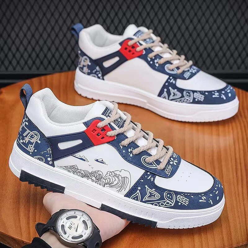 Männer Casual Sommer Mode Turnschuhe 2024 Neue Outdoor Tennis Training Schuhe für Männer Flache Müßiggänger Zapatillas Hombre_voghion.com