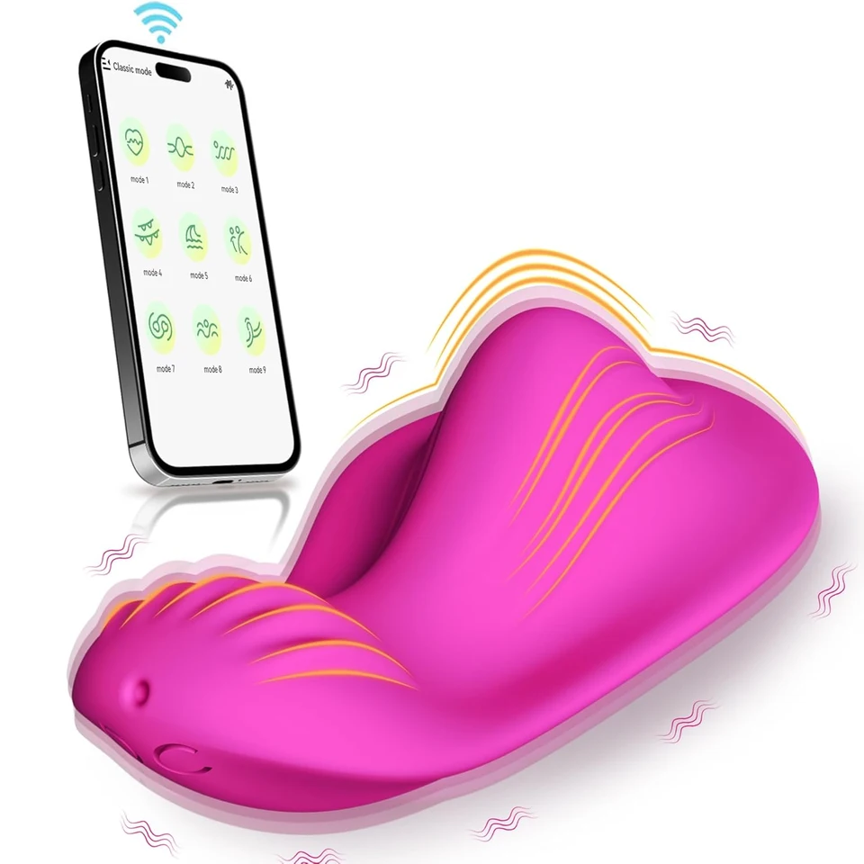 Tragbarer App Gesteuerter Vibrator Für Clitoris Und Vagina_voghion.com