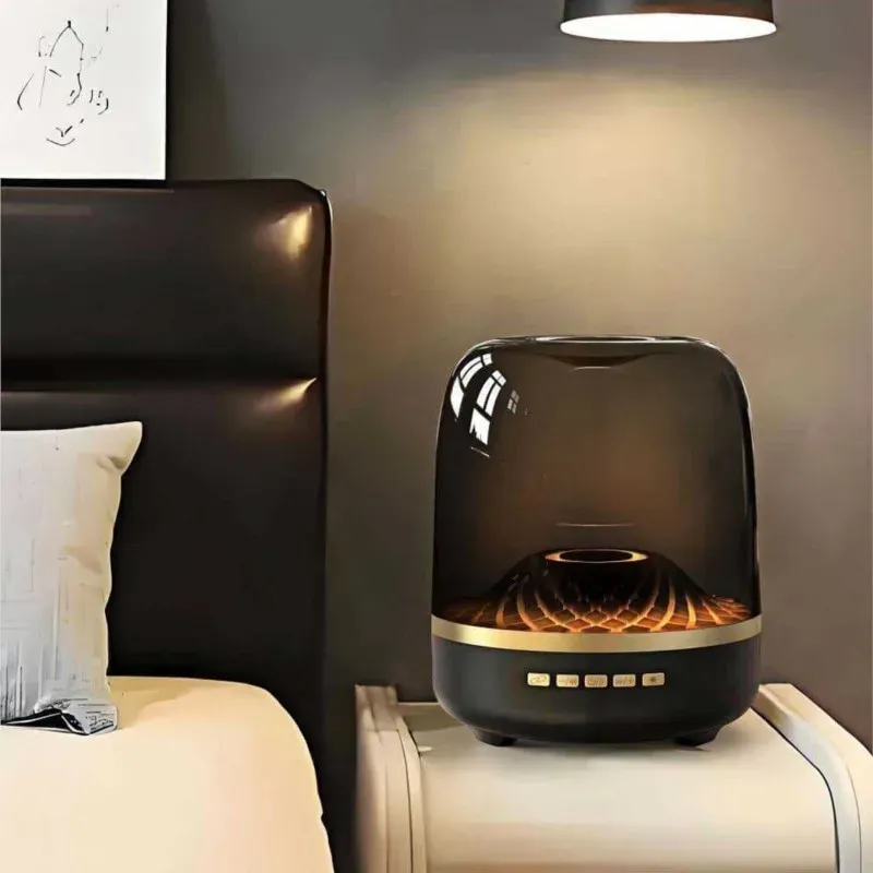 Sound Box Bluetooth Subwoofer Colorful Glass Home High Volume Wireless Computer Audience Speaker 2024_voghion.com