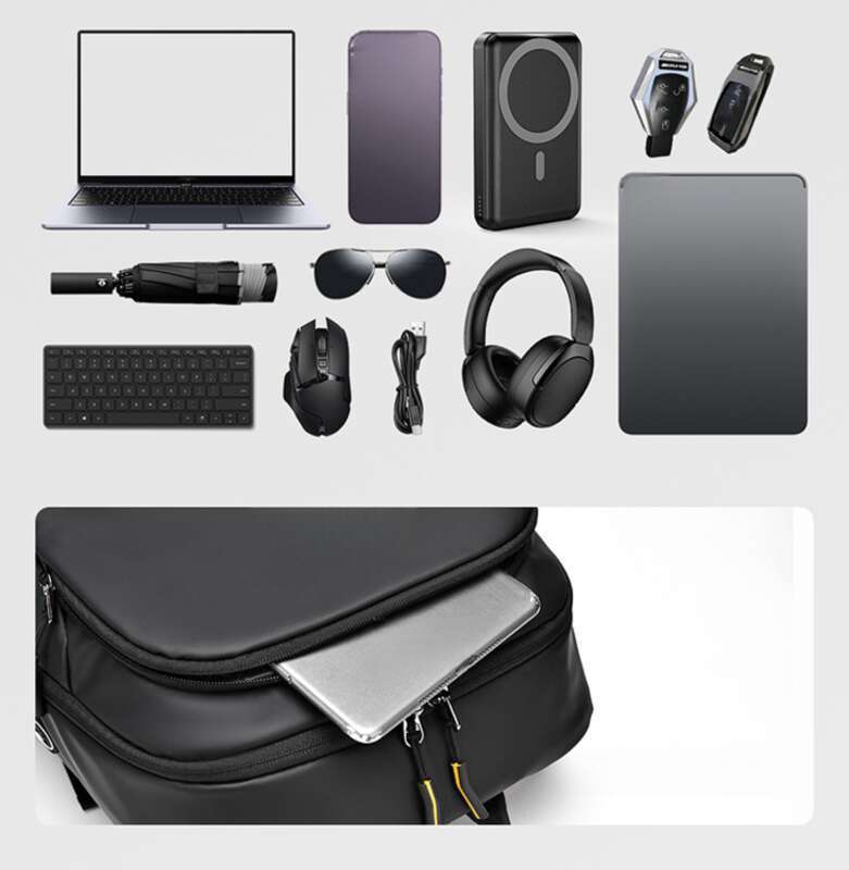 Enkel computertaske af høj kvalitet, multifunktionelle rygsække til mænd med stor kapacitet_voghion.com