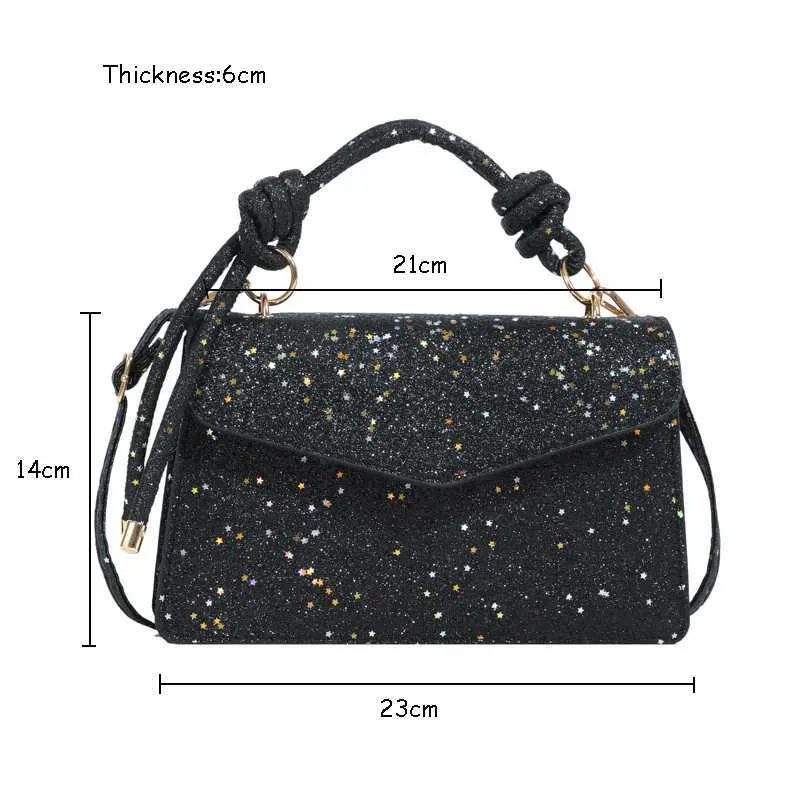 Bolsas femininas brilhantes, aba sólida, lantejoulas, stachels, bolsa crossbody, moda verão feminina, brilhante, mensageiro, ombro_voghion.com