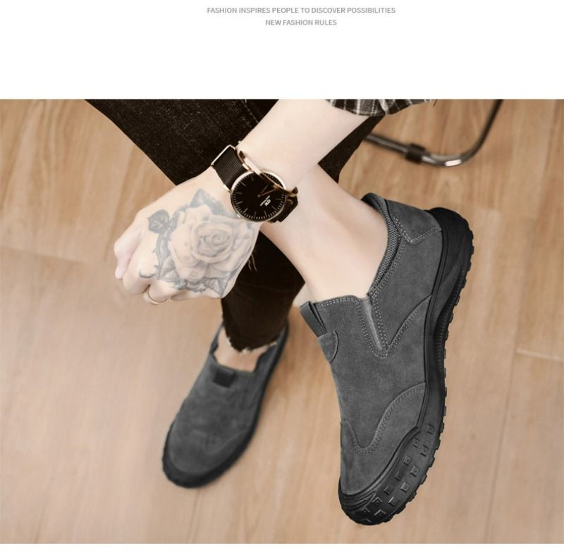 Lässige Turnschuhe Bequeme flache Slipper Atmungsaktive Herren-Fahrschuhe 2024 Neue Sportschuhe für Männer Atillas Hombre_voghion.com
