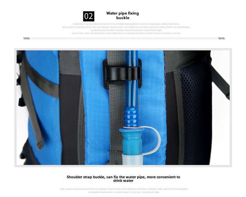 New multi-functional backpack outdoor hiking bag travel large capacity wear-resistant shoulders_voghion.com