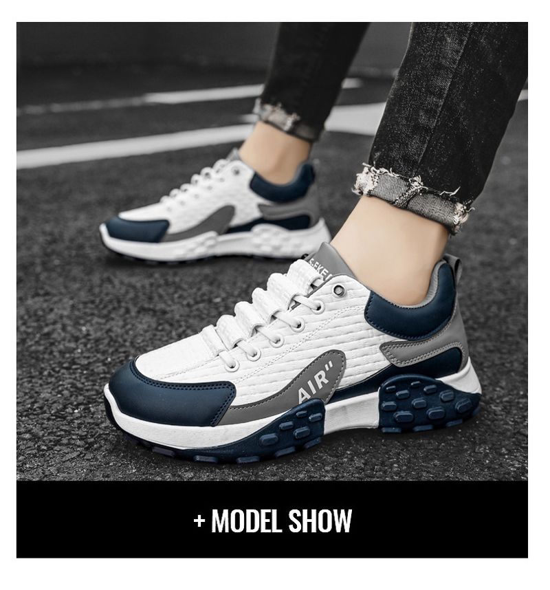 Men's Comfortable Hiking Shoes With Thick Sole And Casual Style_voghion.com