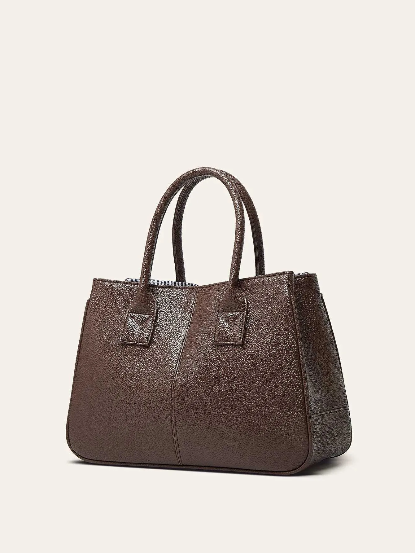 Sacs à main texturés pour femmes, sacoches en cuir massif, sacs à poignée pour les déplacements, grande capacité, pour le quotidien, sC241212_voghion.com