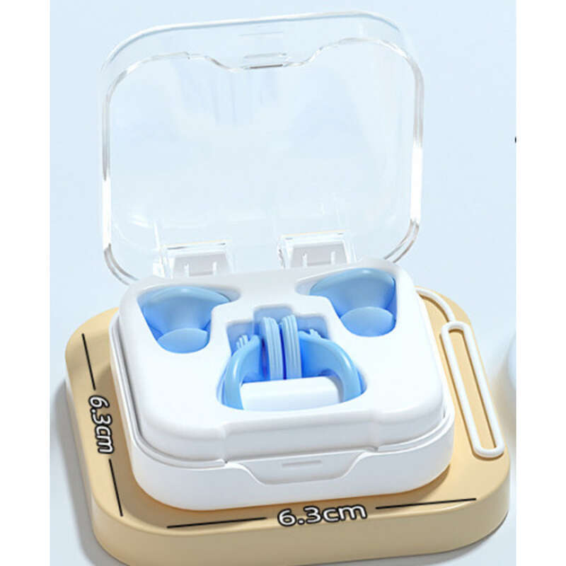 Tappi per le orecchie da nuoto professionali, isolamento acustico, impermeabili, in silicone, set da bagno per immersioni, per adulti e bambini, con clip nasale._voghion.com