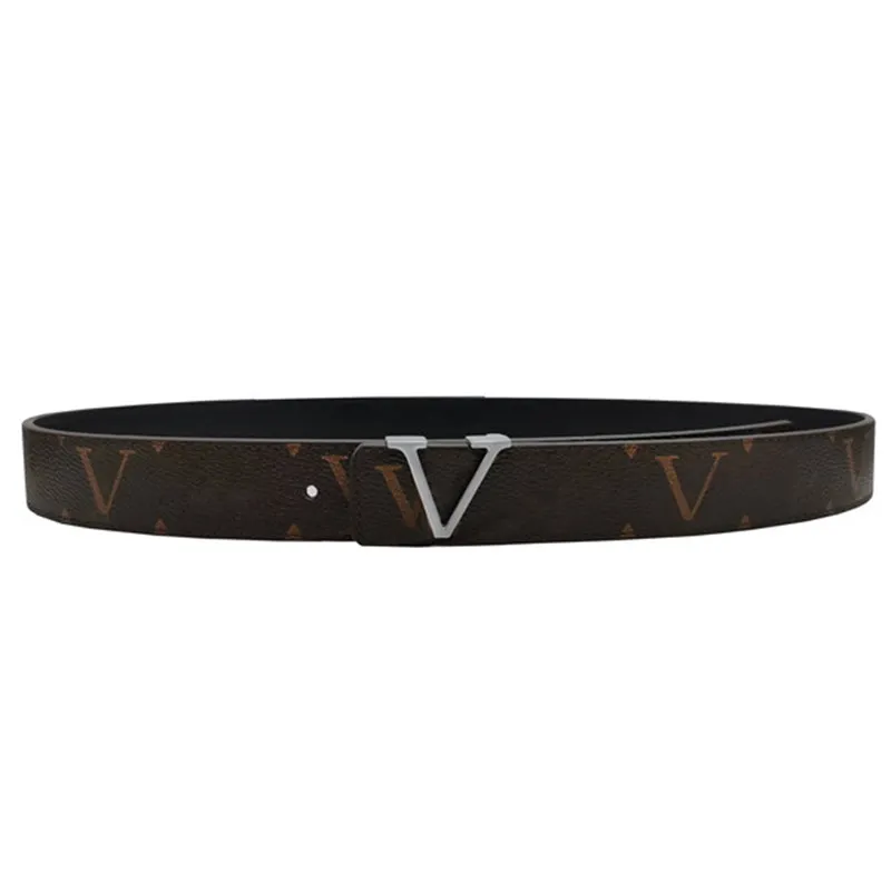 Designergürtel für Damen, echtes Leder, Rindsleder, Breite 30 mm, Herren-Designergürtel, bronzefarbene Schnalle, Sier-Damenbund_voghion.com