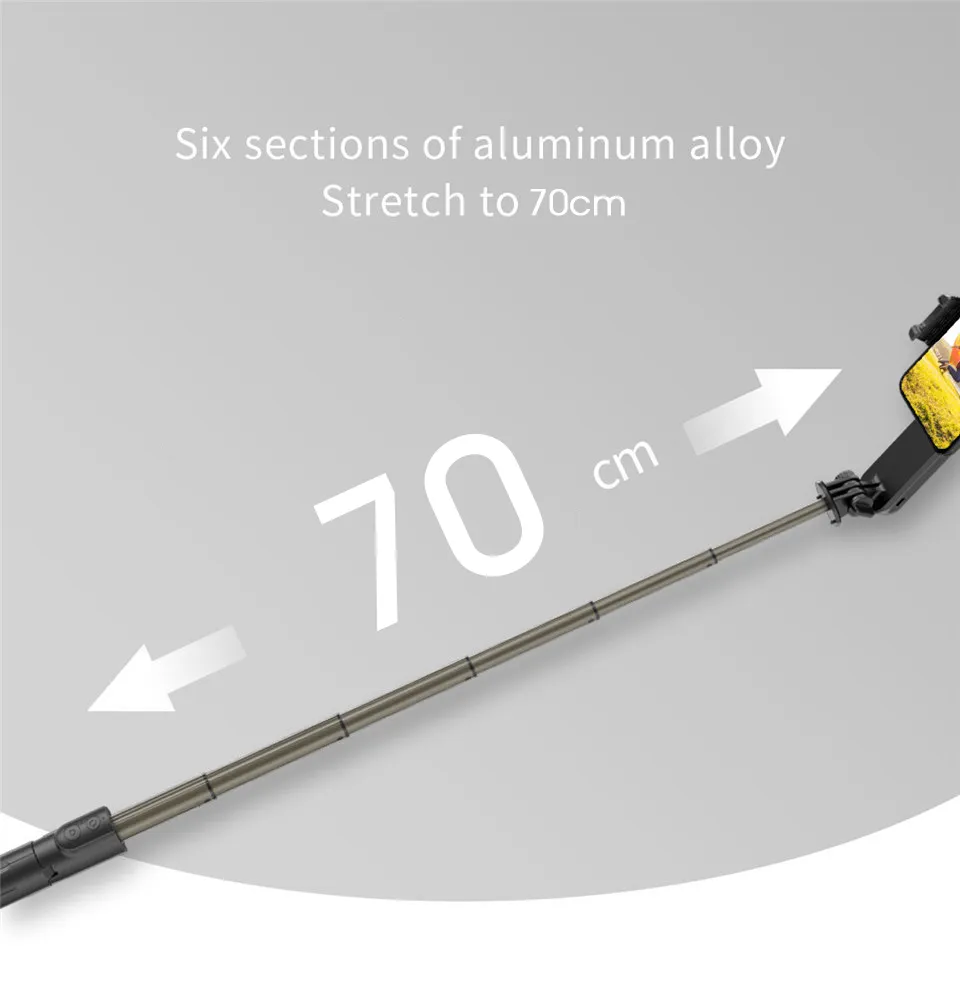 Stabilizzatori Selfie Stick Treppiede Gimbal Stabilizzatore per Cellulare Supporto per Cellulare Smartphone Action Camera Cellulare_voghion.com