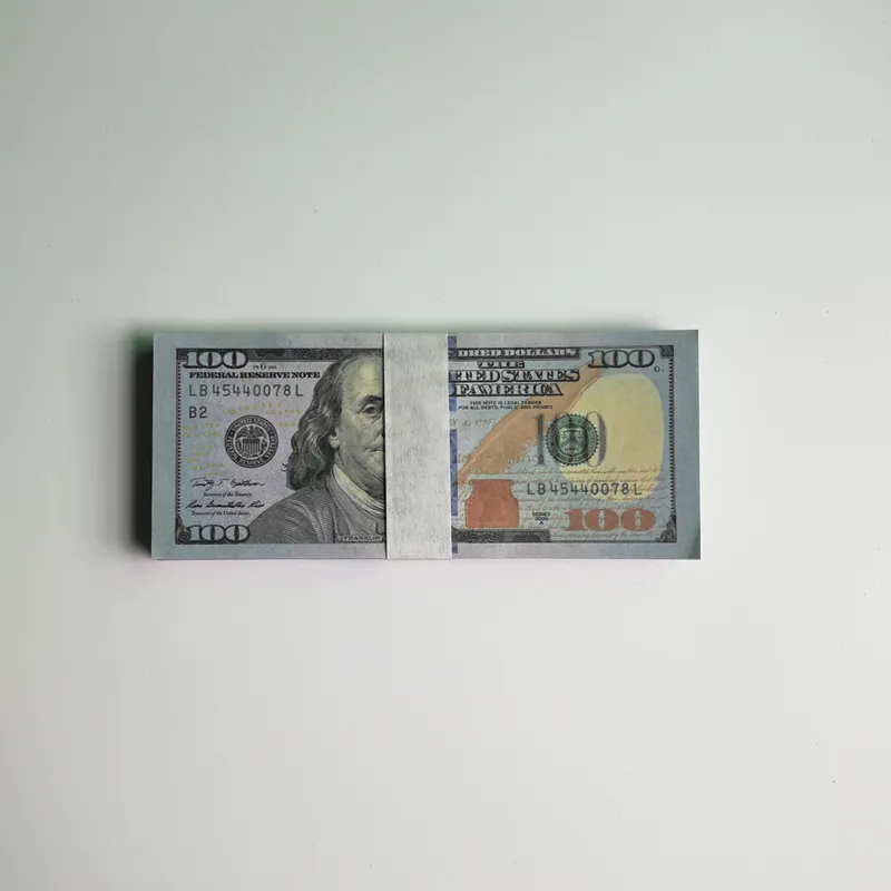 Prop Other Festive Supplies Party Fa K E Money Banknote 1 5 10 20 50 100 US Dollar Euros Realistic Toy Bar Props Copy_voghion.com