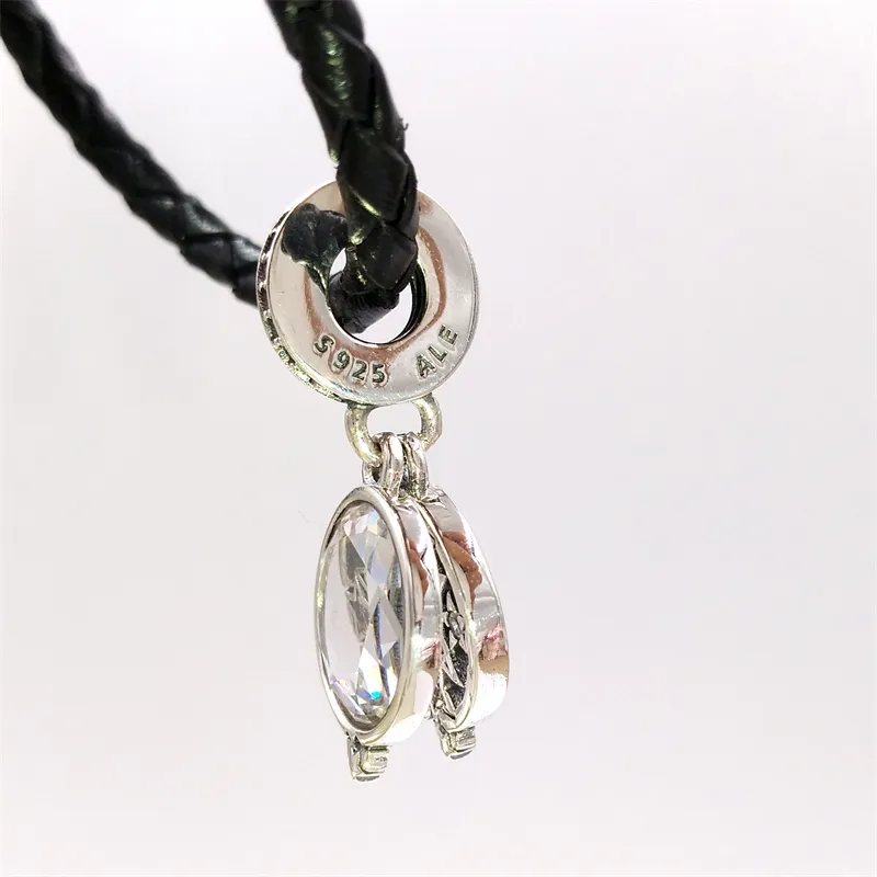 Sterling Silber Schmuck Charms für Armbänder Kette Herren Perlenherstellung Kit Armreif Vergrößerter Stern Doppelte baumelnde Halskette Frauen Anhänger C_voghion.com