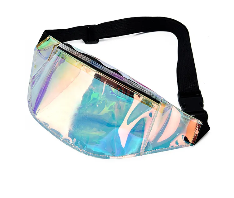 Waist Prsonality Dazzling Lasr Fanny Pack Watrproof Fashion Holographic Chst Bag Cross-Body Pockt Closur Coin_voghion.com