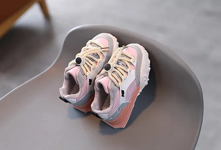 Childrens spring autumn boys breathable comfortable running girls fashionable and leisure sports baby soft shoes 240912_voghion.com