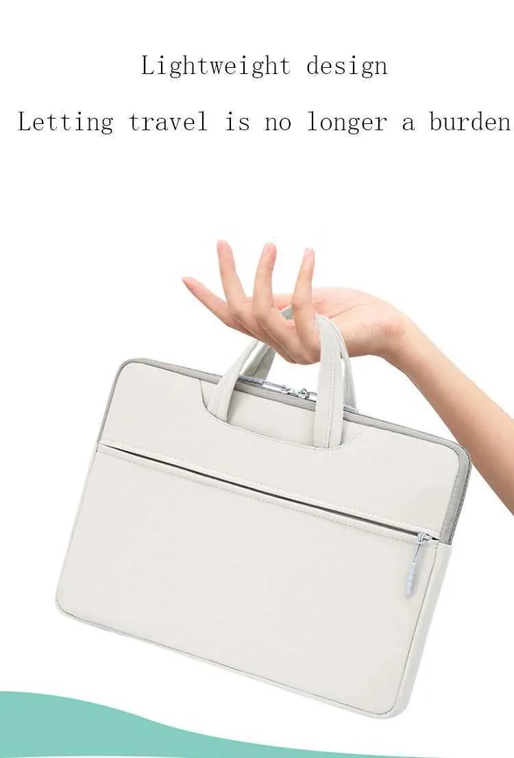 Sleeve 13.3 14 15.6 Inch Notebook Bag For book Air Pro 13 16 Case Waterproof Carry Laptop Book Funda Cover Handba24111_voghion.com