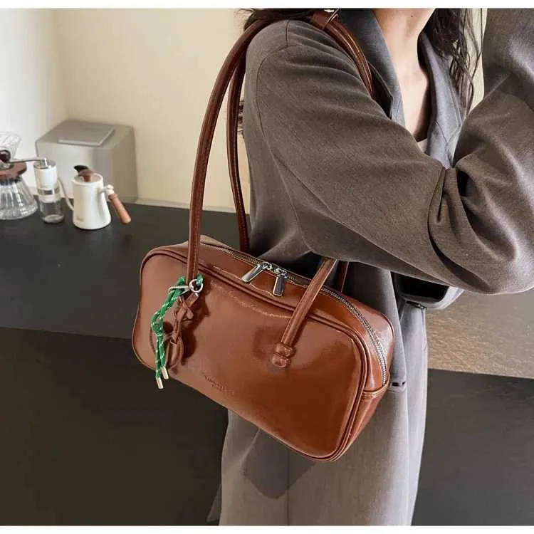 Retro schoudertas voor dames grote business handtas_voghion.com