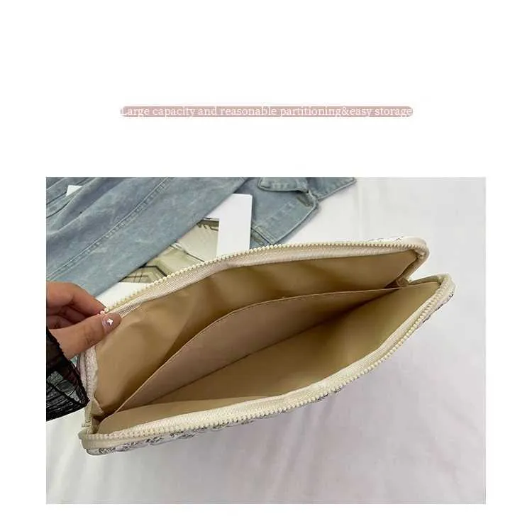 Borsa a traliccio per laptop, tablet, modello di stampa, 3 pollici, 5 pollici, custodia morbida per notebook, libro, Air_voghion.com