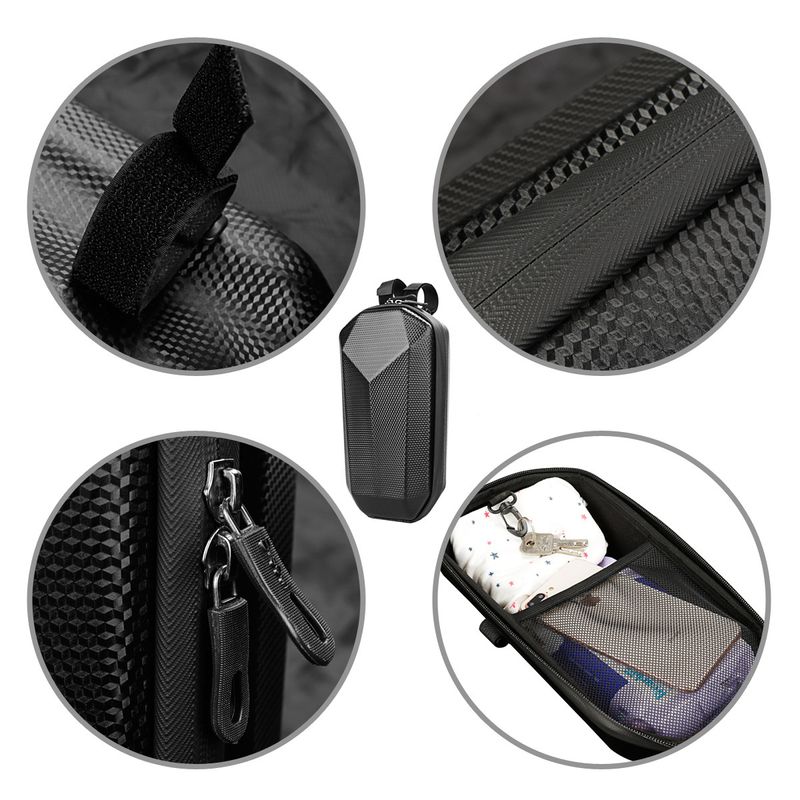 Electric Scooter Head Hanging Hard Shell EVA Extra-large Waterproof Folding Bicycle Balance Handlebar First Bag_voghion.com