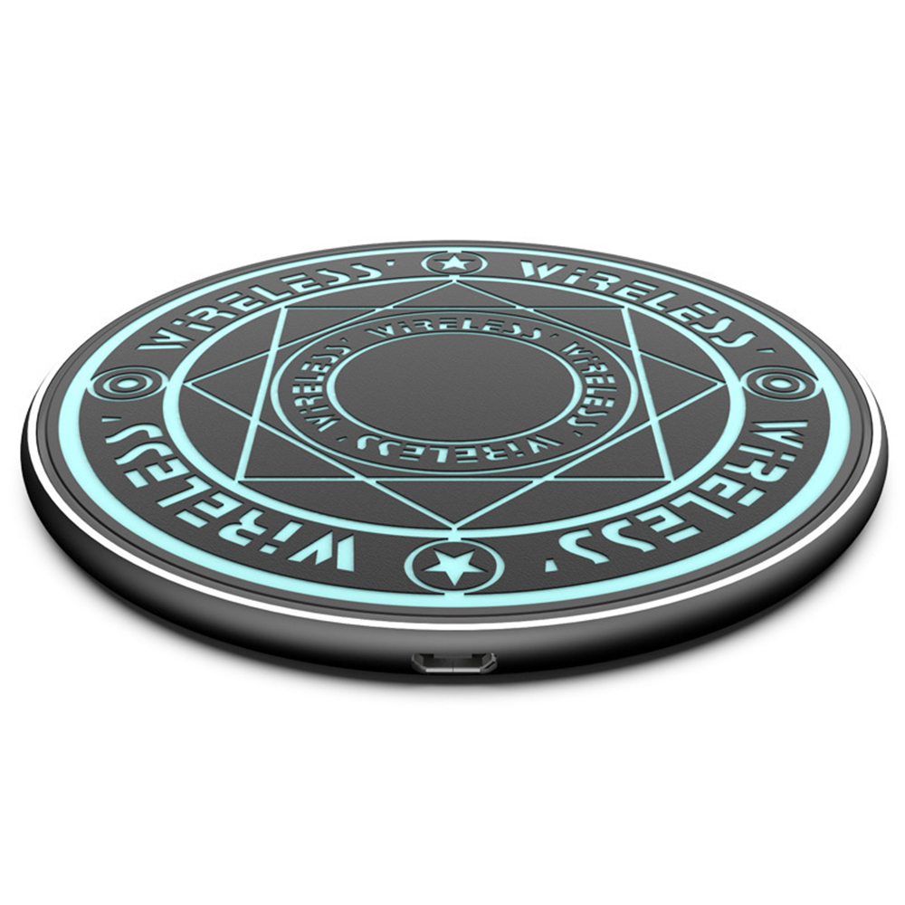 10 W:n LED-langaton latausalusta iPhone 14 13 12 11 Pro Maxille Samsung Xiaomi -puhelimen laturit induktiopikalatausasemalle_voghion.com