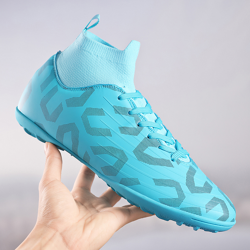 Jahr des Drachen Hauptförderung Neue große Jugend-Fußballschuhe mit langen Spikes 35-47_voghion.com