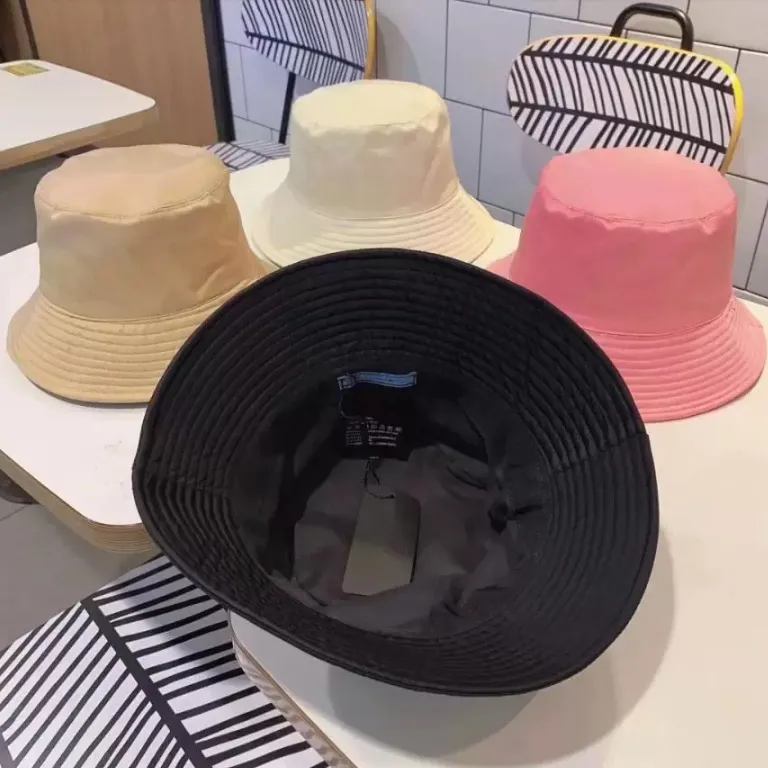 Designer Heren Dames Emmer Hoed Voorzien Hoeden Zon Voorkomen Motorkap Muts Baseball Cap Snapbacks Outdoor Vissen Jurk_voghion.com