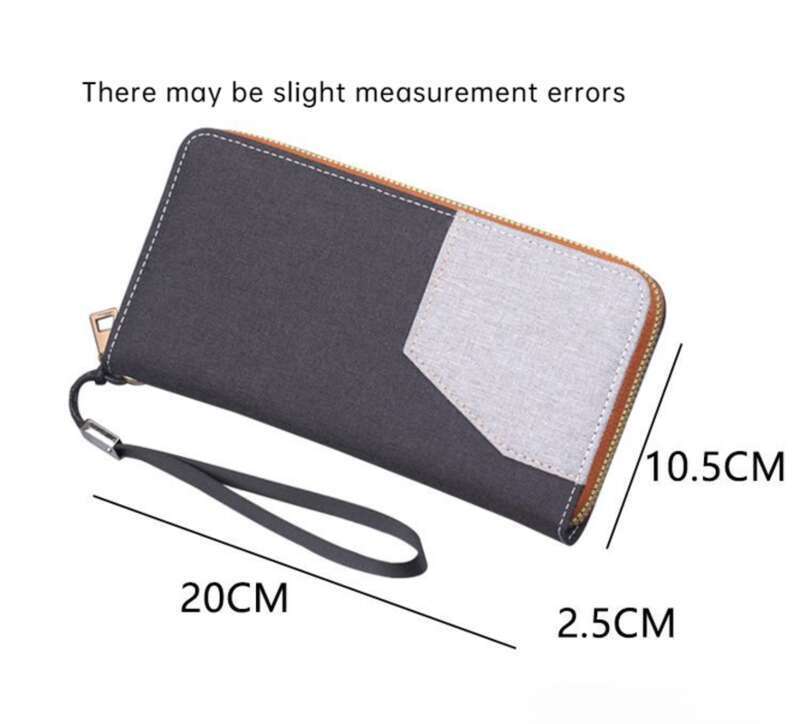 Cartera para mujer, cartera para hombre, bolso de mano, tarjetero, bolso de mujer, bolso deportivo, bolso de hombre, multifuncional, de gran capacidad, elegante y bonito._voghion.com