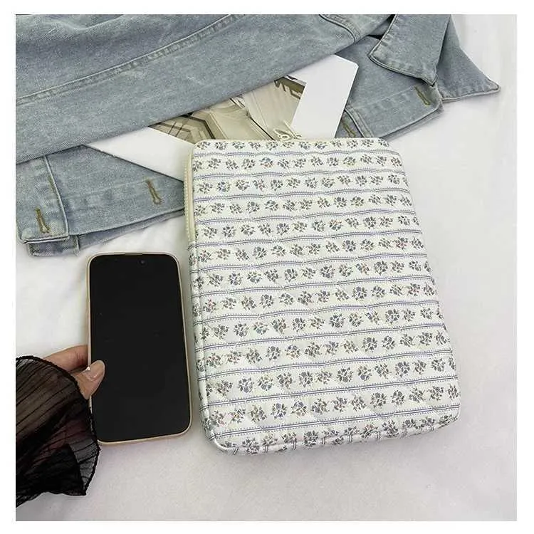 Borsa a traliccio per laptop, tablet, modello di stampa, 3 pollici, 5 pollici, custodia morbida per notebook, libro, Air_voghion.com
