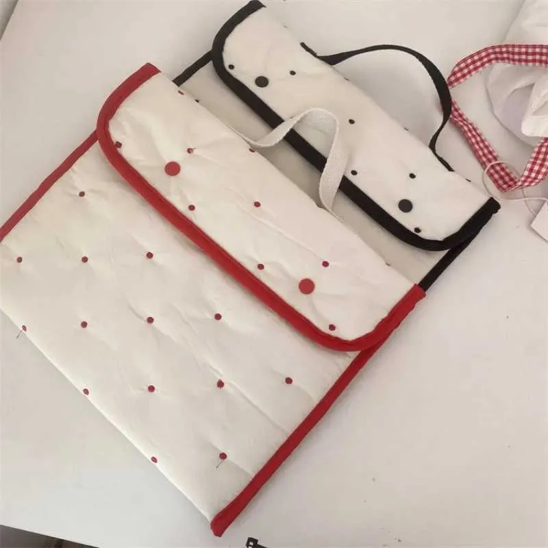 Bumbac drăguț desen animat iepure laptop husă tabletă transport pentru carte computer protector notebook husă femei servietă C24111_voghion.com