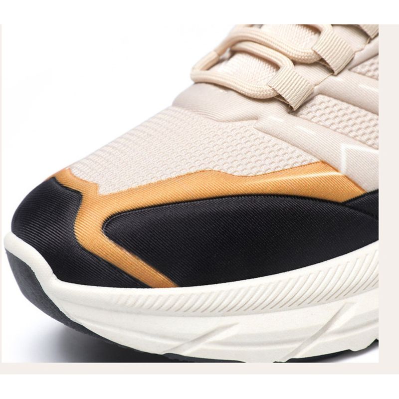 Frühling Neue 2024 Outdoor Bergsteigen Herren Freizeit Sport Leichte Laufschuhe Atmungsaktiv Dicke Sohle Papa Schuhe_voghion.com