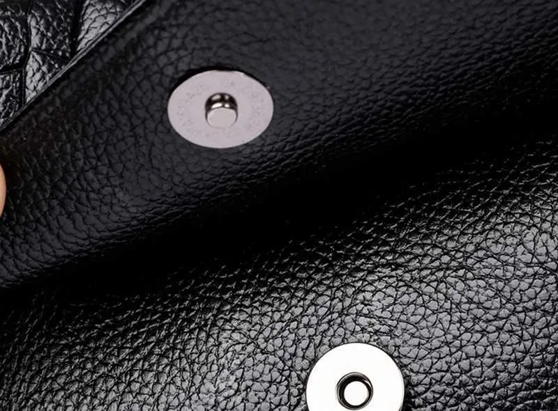 Neue Mode Frauen Schulter Weiche PU Leder Handtasche Umhängetasche Messenger Taschen Geldbörse ClutchC241103_voghion.com
