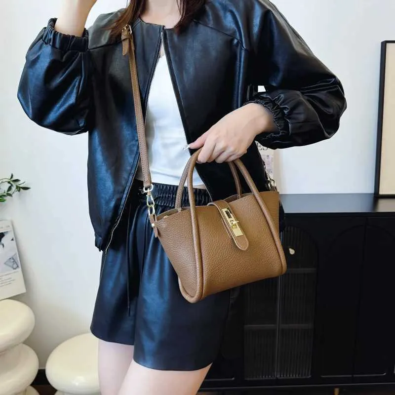 Borsa a mano elegante da donna borsa a tracolla grande capienza_voghion.com