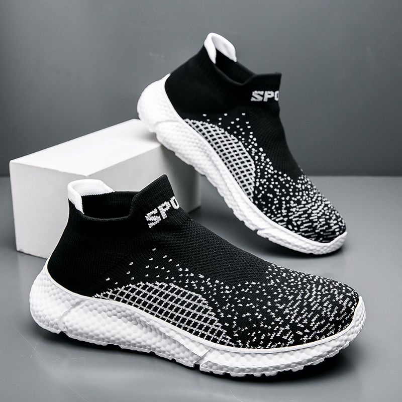Slip On Men Outdoor Lightweight Men's Loafers Non-slip Soft Male Walking Shoes Breathable Mesh Casual Sneakers 2024_voghion.com
