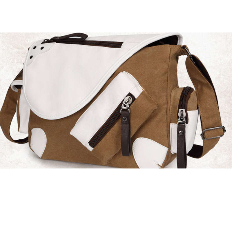 Tracolla uomo in tela borsa a spalla casual alla moda per uomo_voghion.com