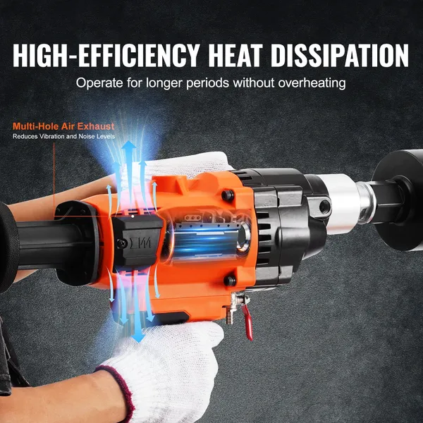 Core Drill Machine 2.03–18 Cm Dia 2600W Handheld Rig_voghion.com