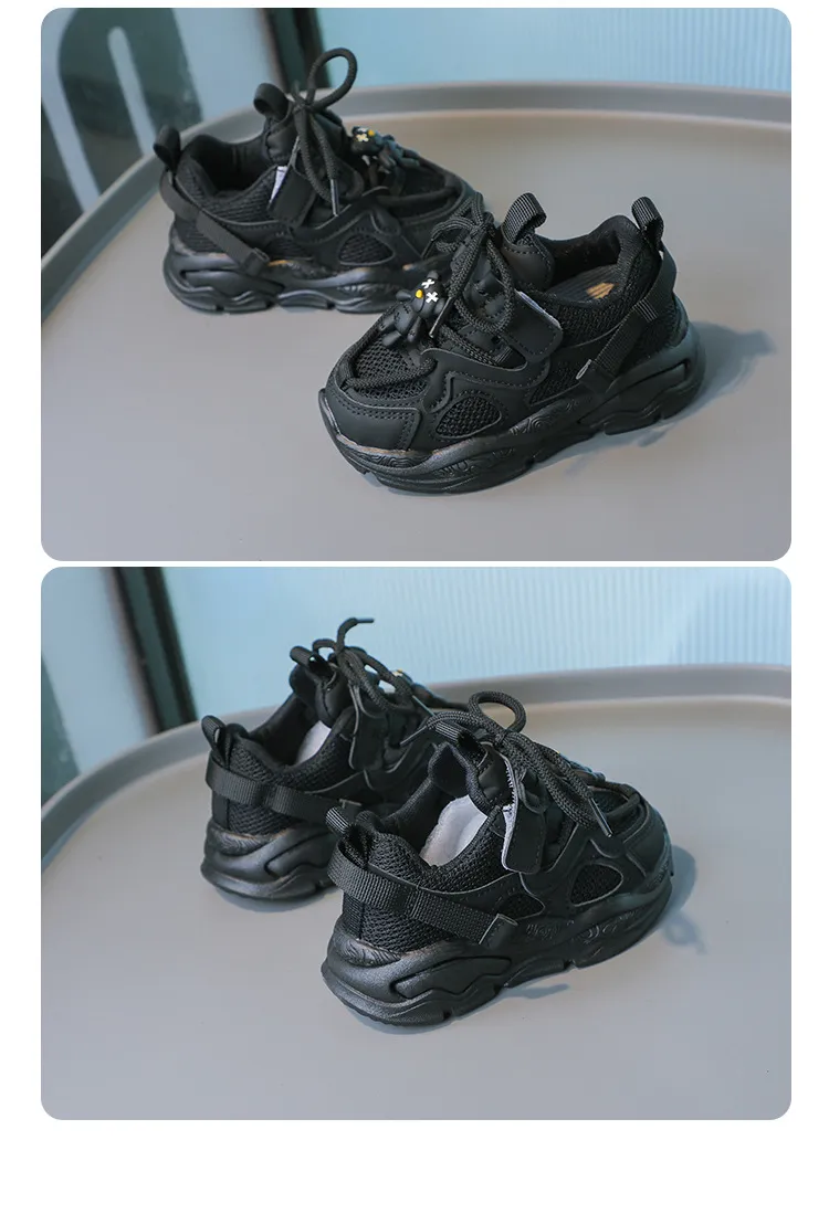 Children kids Casual Shoes Bear Cartoon Sneaker Boy Child Flexible Sneakers Toddler Cutefeet Sport Running Trainers_voghion.com