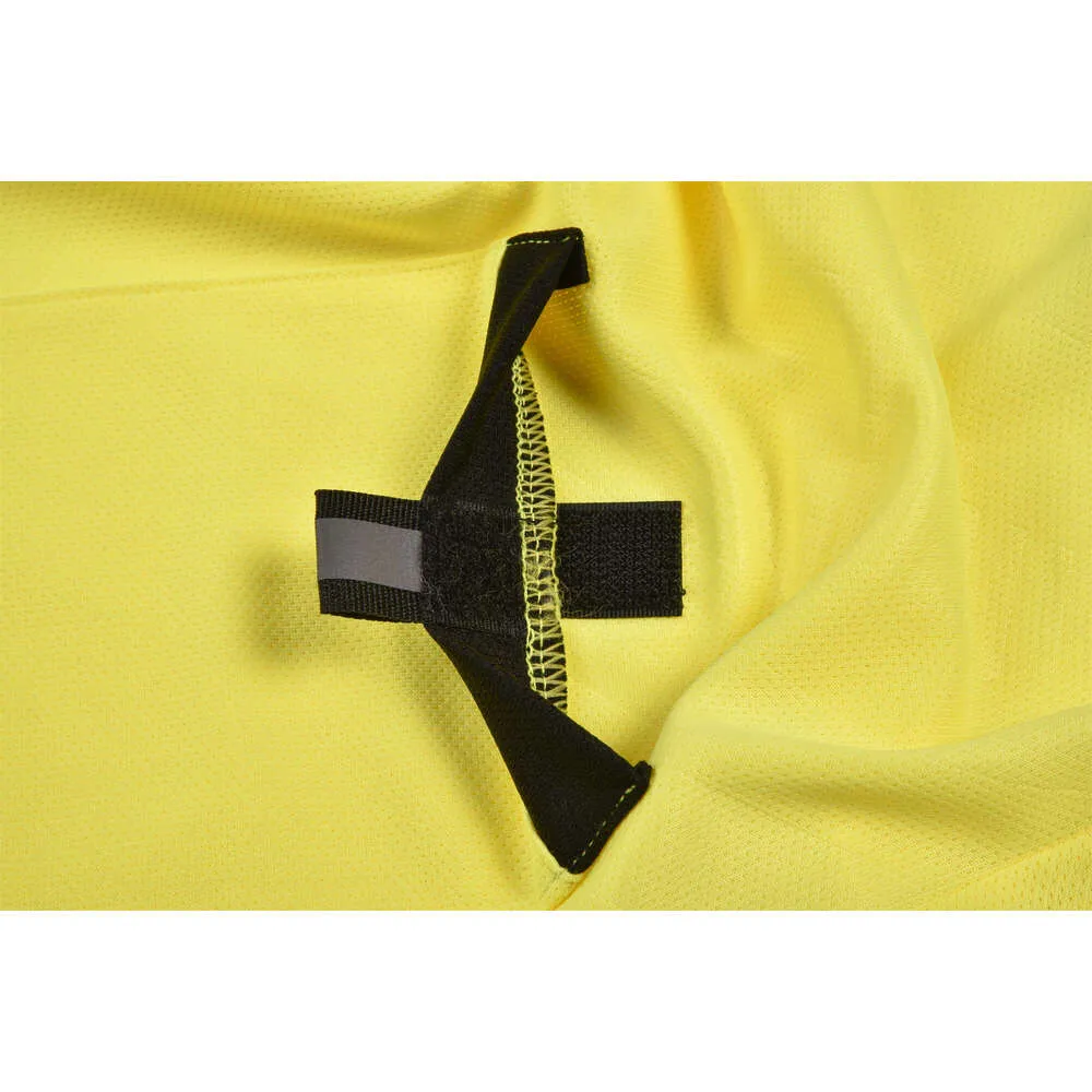 2025 Professionele Heren Scheidsrechter Uniformen Voetbal Voetbalshirts Shirts Zakken Rechter Korte Mouw Teamshirt Sportkleding_voghion.com