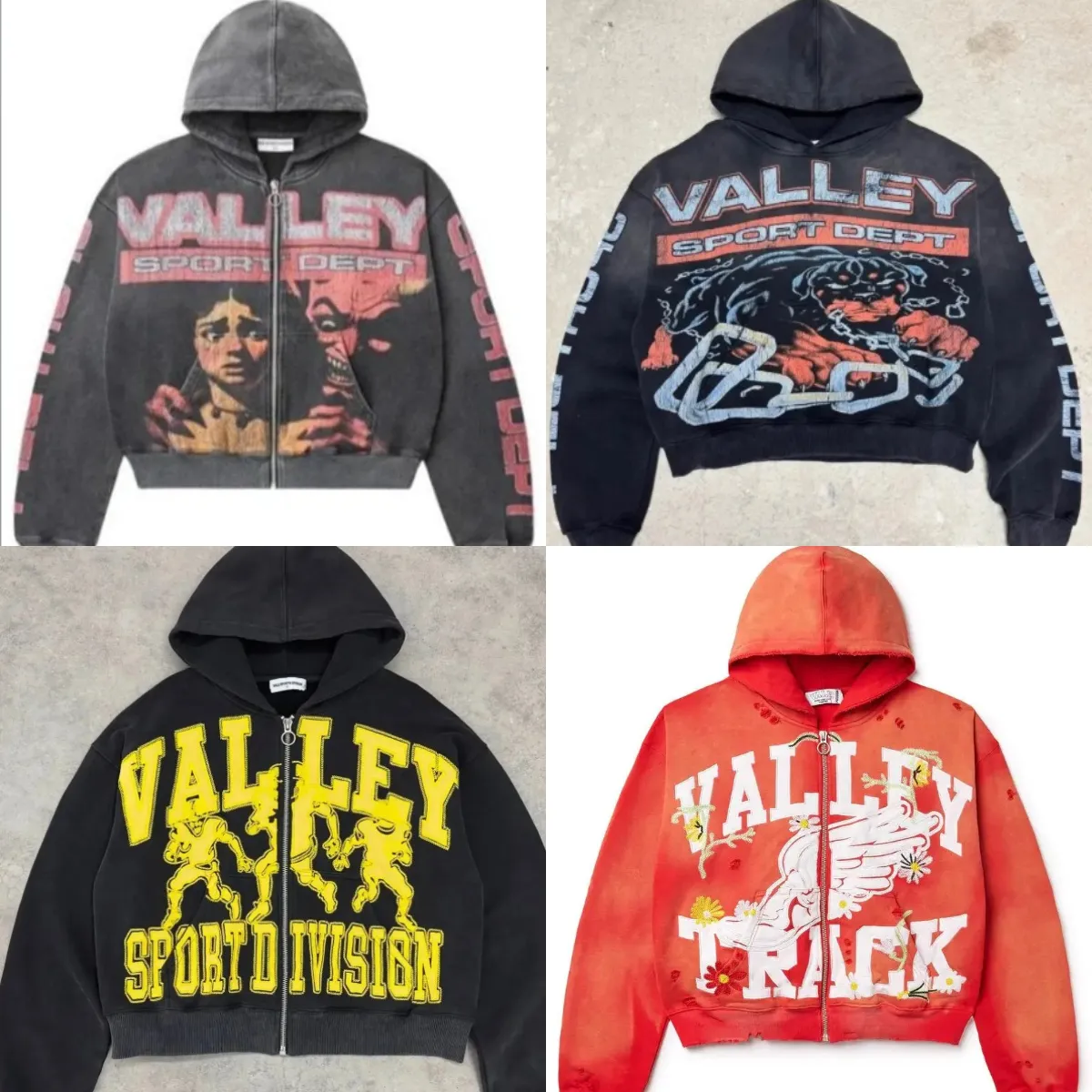 Men's Hoodies Haruku Casual Memories Collection Zip Up Hoodie Y2K Grunge Streetwear Sweatshirt Women Top Goth Oversized_voghion.com