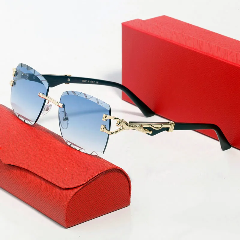 occhiali da sole firmati senza montatura occhiali da vista con taglio a diamante montatura in corno di bufalo montatura in legno lenti marroni Moda ins rete rosso stesso uomo e_voghion.com