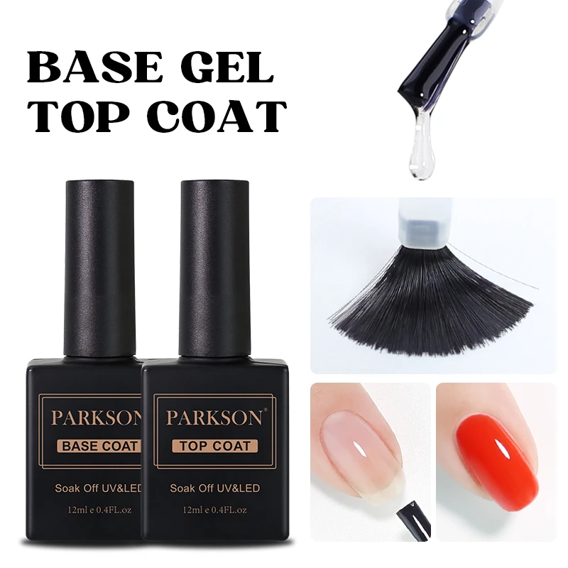 Parkson Base Top Matte Coat Pour Vernis À Ongles UV Soak Off Primer Magic Remover Builder Gel Laque Nail Art Salon Manucure_voghion.com