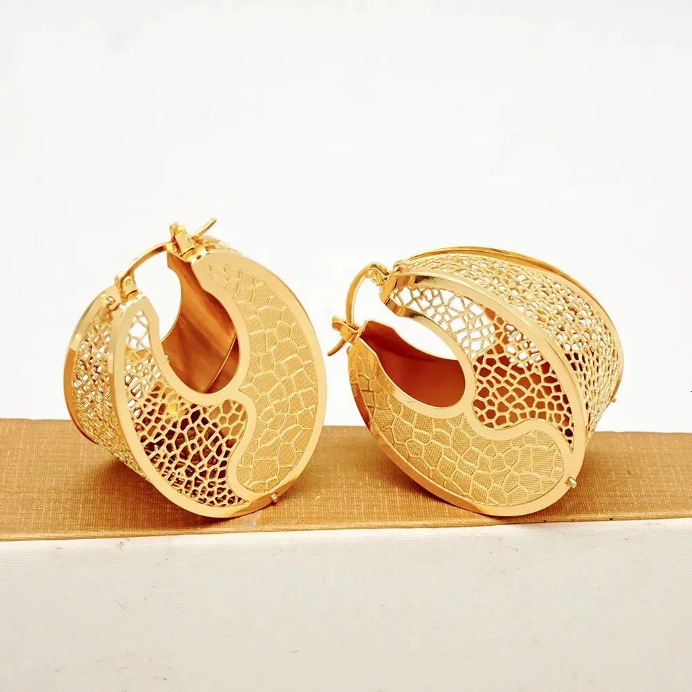 Wedding Jewelry Sets Fashion Dubai Copper Earrings Pendent Necklace For Women Romantic Daily Wear Party Anniversary_voghion.com