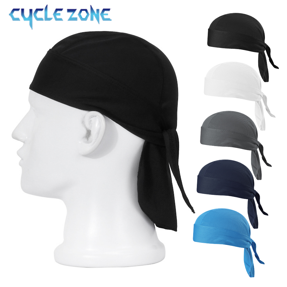 Banda para la cabeza para bicicleta, gorro que absorbe el sudor, pañuelo para la cabeza para ciclismo, gorro protector solar de secado rápido, pañuelo para la cabeza para deportes al aire libre y ciclismo