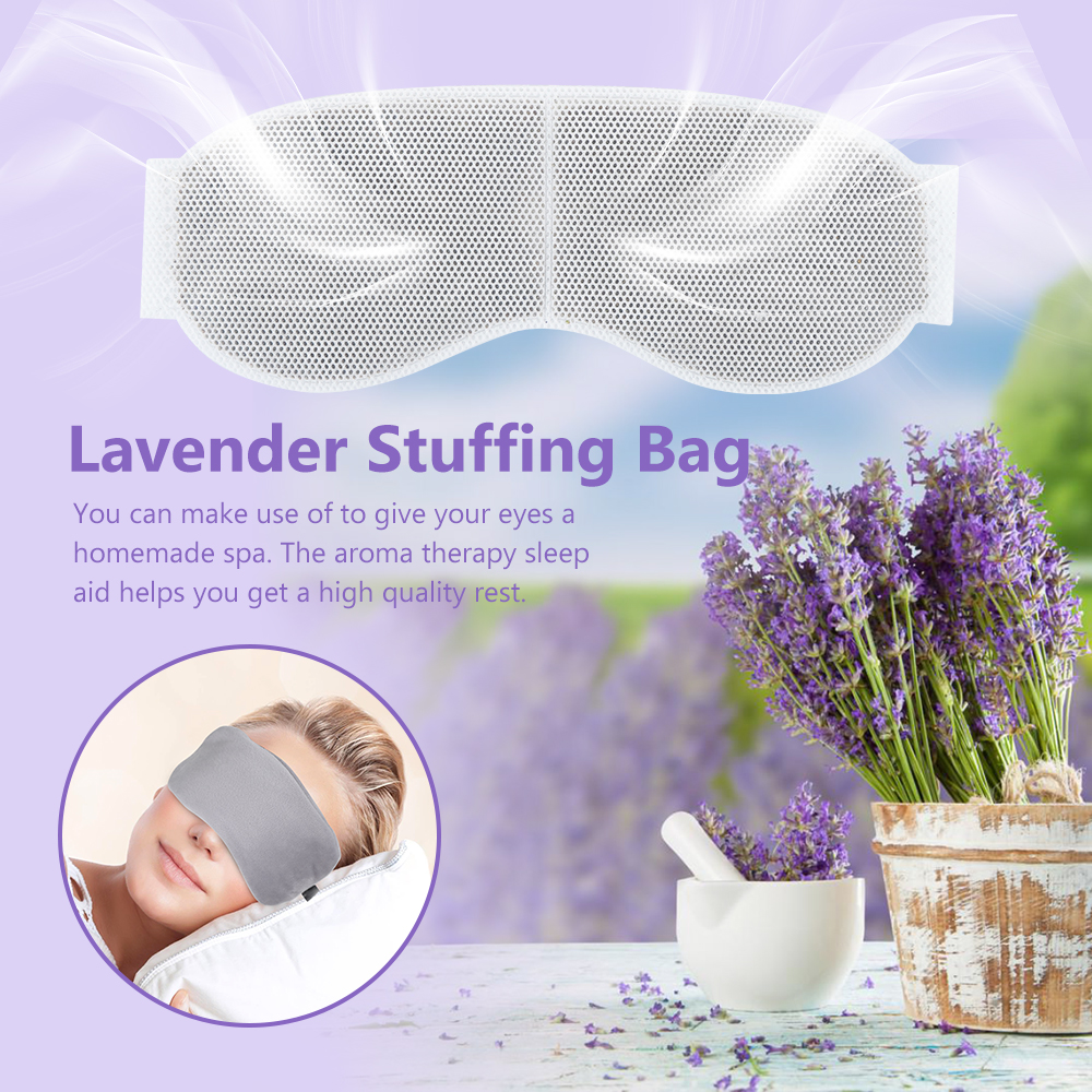 Maschera per occhi riscaldata alla lavanda per dormire Maschera per occhi riscaldata USB Maschera per occhi calda a vapore secco Maschera per occhi calda con riscaldamento elettrico della temperatura_voghion.com