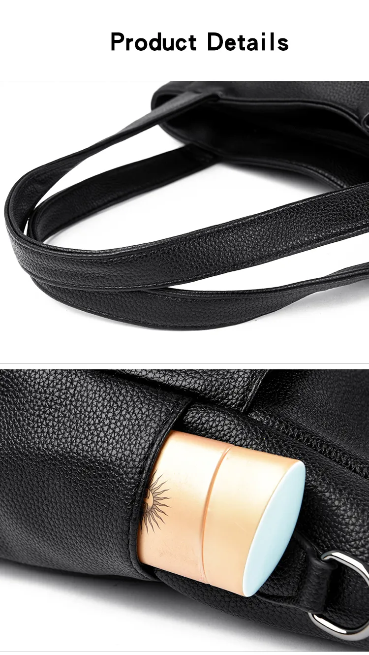 Hochwertige weiche Leder-Schulter-Umhängetaschen für Frauen mit großer Kapazität Tasche Marke Designer Casual Handtasche Sac A Main_voghion.com