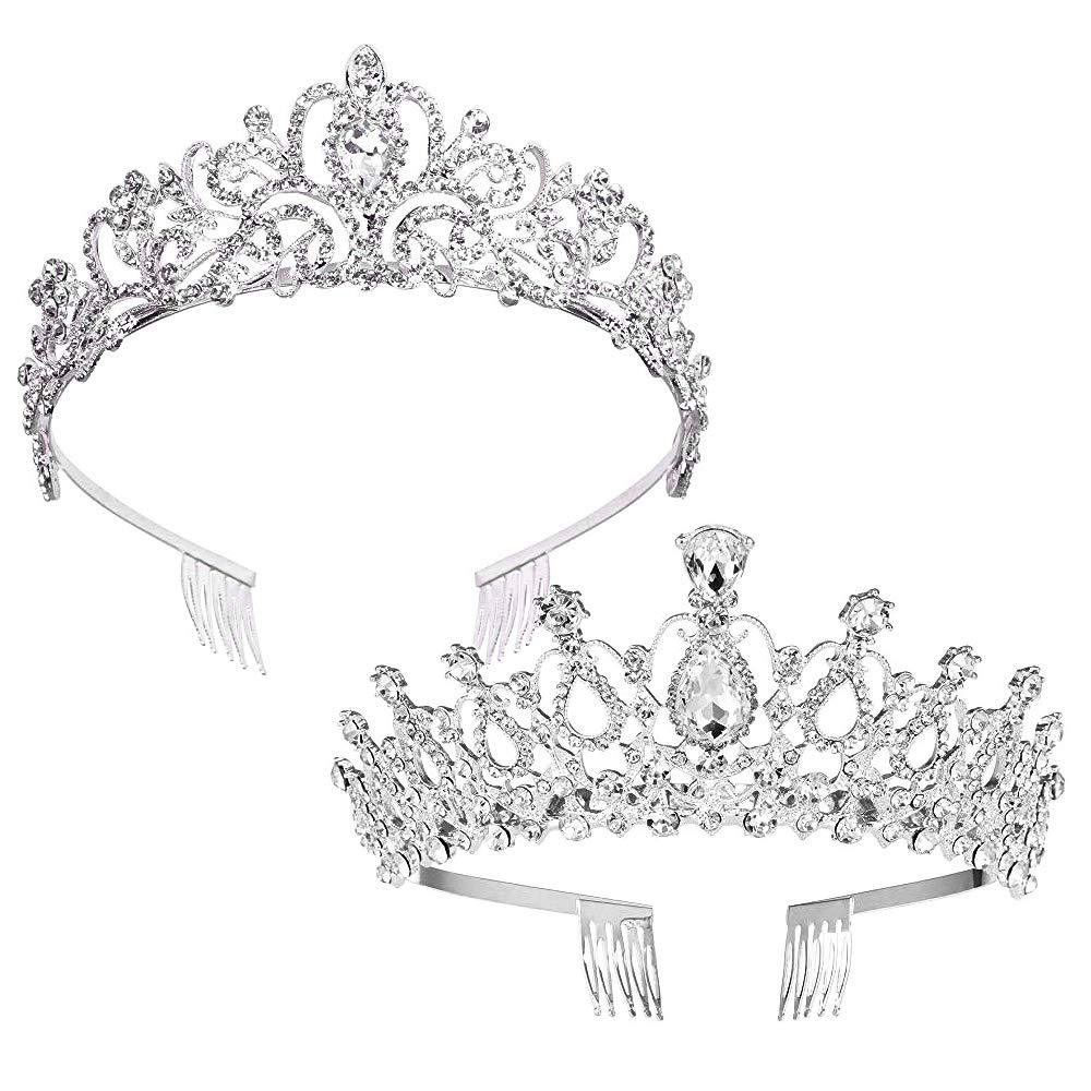 Headpiece Bride Birthday Diamond Crystal Crown