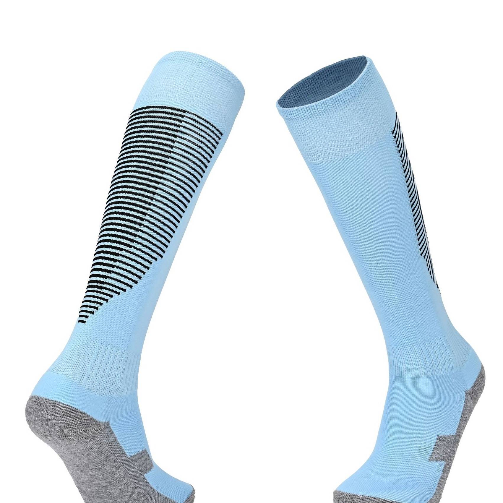 MINO SOCKS Football Socks Long Cuff Terry Cotton Blend For Men Women Kids - Moisture Wicking Breathable Training Soccer Socks In Multiple Colors_voghion.com