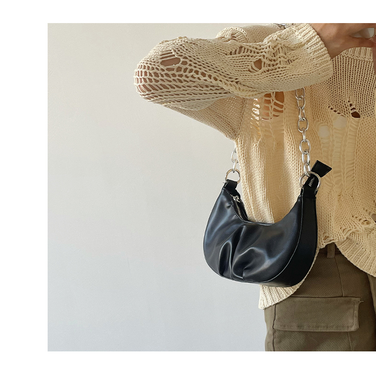 Ljetna ručna torba za preko tijela s jednim lancem, u obliku oblaka, jedinstvenog dizajna, nova torba za rame_voghion.com