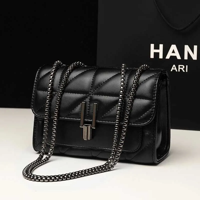 Designer genuine Bags Leather Chain Women Handbags Shoulder Female bag New Casual Fashion Ladies Messenger BagsC241104_voghion.com