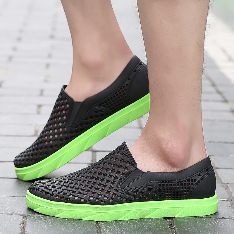 Szandálok 2025 Férfi divatos strandcipők Tavaszi új kültéri kettős felhasználású személyre szabott divatos szabadidős lélegző_voghion.com