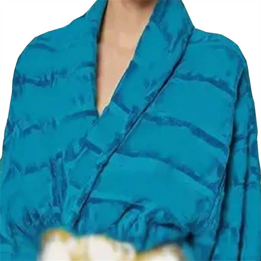 Neuer Designer-Bademantel Pamas für Herren und Damen, langer Bademantel, Schalkragen, weiche Pjs aus reiner Baumwolle, Retro-Pama, Unisex_voghion.com